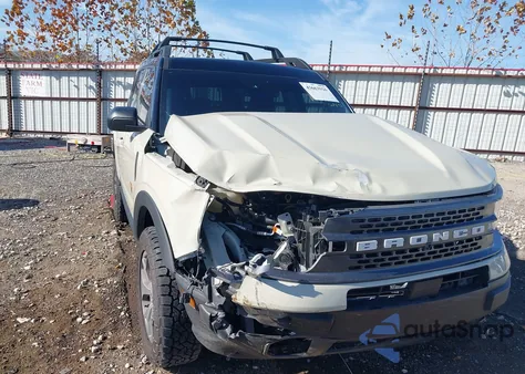 2024 Ford Bronco Sport Badlands из США, поврежденный, VIN 3FMCR9D90RRE00360